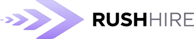 RushHire logo